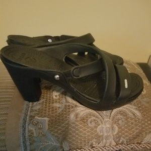 Croc heels